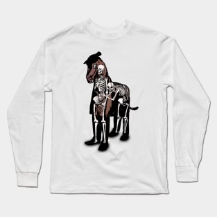 Anatomy of a Fake Horse v.1 Long Sleeve T-Shirt